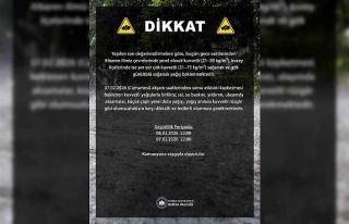 Bursa Valiliğinden kuvvetli yağış uyarısı