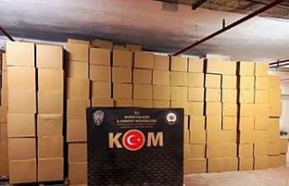 Bursa’da dev kaçak tütün operasyonu...Milyonlarca...