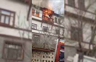 Bursa’da evde korkutan yangın