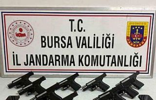 Bursa’da Jandarmadan silah operasyonu
