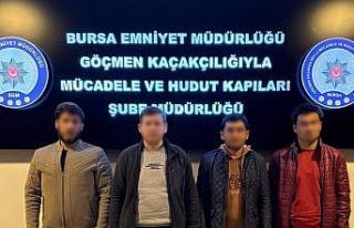 Bursa’da kaçak işçi operasyonu: 4 yabancı uyruklu...