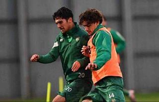 Bursaspor, Kırklarelispor maçı hazırlıklarına...