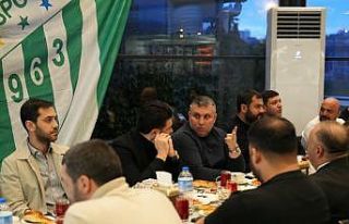 Bursaspor ve MKE Ankaragücü iftar sofrasında buluştu