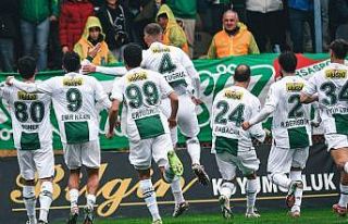 Bursaspor yeniden zirveye çıktı