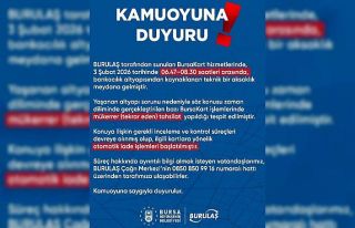 BURULAŞ’tan önemli uyarı