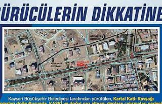 Büyükşehirden sürücülere yol uyarısı