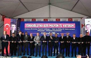 Büyükşehir’in Türkoğlu’ndaki 825 milyonluk...