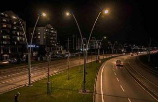 Çalı yolu büyükşehirle aydınlandı