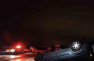 Çan’da trafik kazası 2 yaralı