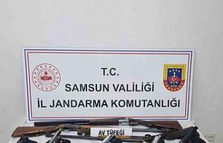 Canik’te havaya ateş açan 2 şüpheliye jandarma...