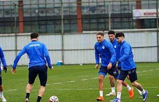 Çaykur Rizespor, Gençlerbirliği maçı hazırlıklarını...