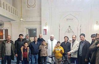 Çermik’te başarılı öğrencilere bisiklet ve...