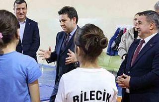 Cimnastik Federasyonu Başkanı Suat Çelen Bilecik’te...