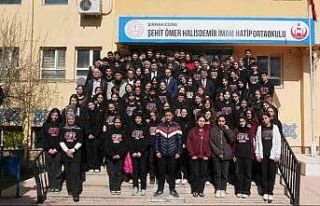 Cizre Kaymakamı Baycar, lise öğrencilerine tavsiyelerde...