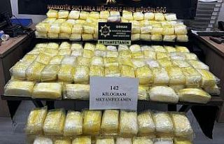 Cizre’de 142 kilo metamfetaminle yakalanan 2 zehir...
