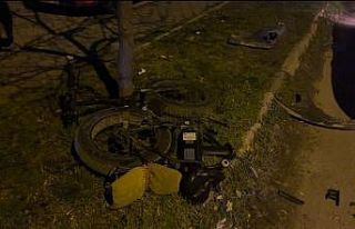 Çocuğun kullandığı otomobil bisiklete çarptı:...