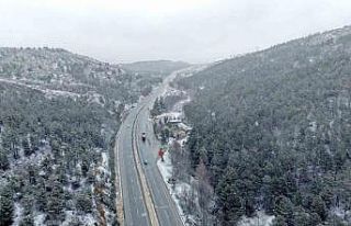 Çorum’da kar yağışı etkili oluyor