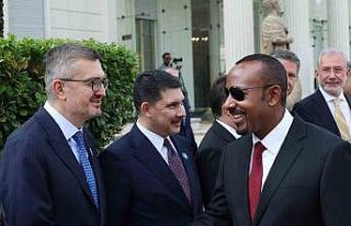 Cumhurbaşkanı Erdoğan, Etiyopya’da resmi törenle...