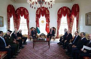 Cumhurbaşkanı Erdoğan, Ürdün Kralı 2. Abdullah...