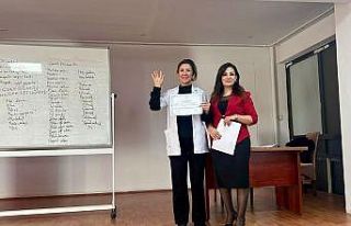 Dağkapı Devlet Hastanesinde işaret dili eğitimi