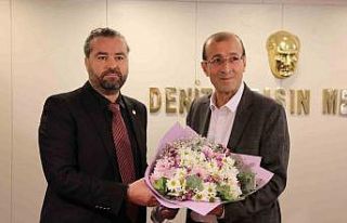 Denizli Gazeteciler Cemiyetinde devir teslim