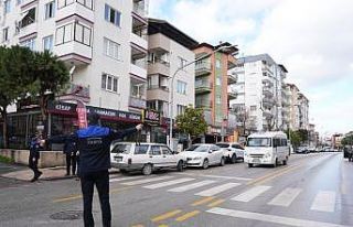 Denizli zabıtasından şehir içi minibüslere denetim