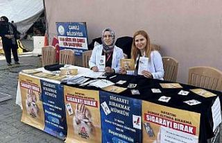 Denizli’de 5 bin 14 kişi sigarayı bırakmak için...