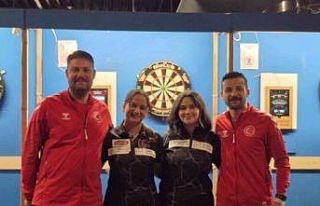 Denizlili dartçılar Hollanda’da tarih yazdı