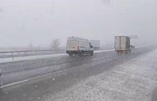 Denizli’nin yüksek kesimlerinde kar yağışı...