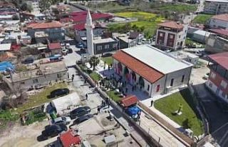 Depremin ardından inşa edilen 120. cami ibadete...