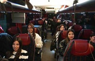 Depremzede gençlerin tarih dolu Ankara yolculuğu