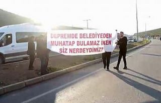 Depremzede vatandaşlar, Özgür Özel’i, ‘Bugüne...