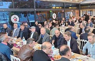 Devrekli muhtarlar iftar yemeğinde bir araya geldiler