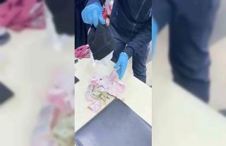 Dilencilik parasını çocuk bezine sakladılar