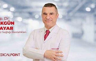 Dr. Sayar, "Karanlıkta kullanılan telefon ışığı...