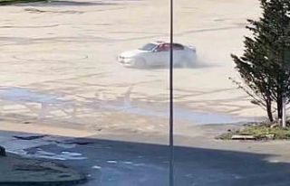Drift yapan sürücüye 58 bin 217 TL ceza