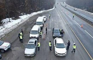 Düzce’de 2 bin 523 araca cezai işlem uygulandı