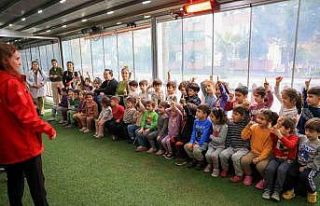 Efeler Belediyesi’nden miniklere afet bilinci eğitimi