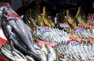 Elazığ Kapalı Çarşı’da 85 kiloluk orkinos...