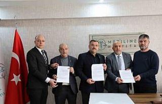 Elazığ Medilines Hospital ile 3 esnaf odası arasında...