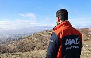 Elazığ’da kayıp yaşlı adamı arama çalışmaları...
