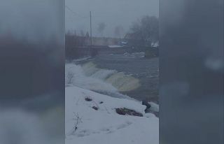 Elazığ’da sağanak yağış sonrası dereler coştu