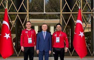 Emirdağlı sporcu Abu Dabi’den madalya ile döndü