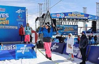 Erciyes Kış Spor Festivali’ne binlerce katılım