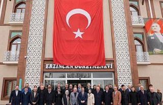 Erzincan’da yeni öğretmenevi hizmet binası Binali...