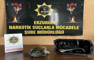 Erzurum’da 3 kilo uyuşturucu ele geçirildi: 2...
