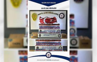 Erzurum’da polis ve zabıtadan piroteknik operasyon