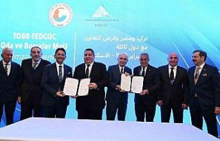 Erzurum’dan Mısır’a ticaret köprüsü