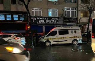 Esenler Tuna Mahallesi’nde bir iş merkezinde çıkan...