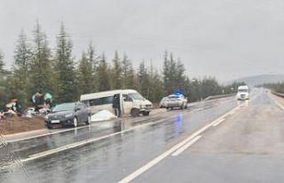 Eskişehir- Afyonkarahisar yolunda kontrolden çıkan...